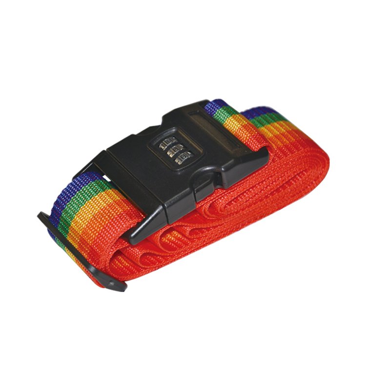 DSX Adjustable Travel Luggage Hook And Loop Strap With Plastic Buckle